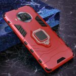 Back Cover Designed for Xiaomi Mi 11X | 11X Pro | Redmi K40 Tough Armor Bumper Back Case Cover | Ring Holder & Kickstand inBuilt | Excellent 360 Degree Protection (Red) - Image 2