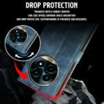 Shock Proof Flip Cover Back Case for Realme 13 Pro 5G | Magnetic Wallet Leather Case with Stand - Image 8