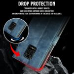 Shock Proof Flip Cover Back Case for Redmi Note 10 Lite | Magnetic Wallet Leather Case with Stand - Image 4