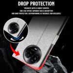 Shock Proof Flip Cover Back Case for Realme Narzo 60X 5G | Magnetic Wallet Leather Case with Stand - Image 6