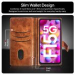 Shock Proof Flip Cover Back Case for Samsung Galaxy M15 5G Prime Edition | Magnetic Wallet Leather Case with Stand - Image 4