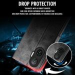 Shock Proof Flip Cover Back Case for Poco F7 5G | Magnetic Wallet Leather Case with Stand - Image 4