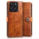 Shock Proof Flip Cover Back Case for Motorola Moto Edge 60 Stylus 5G | Magnetic Wallet Leather Case with Stand - Image 2