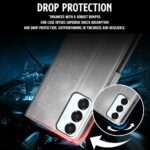 Shock Proof Flip Cover Back Case for Samsung Galaxy A16 5G | Magnetic Wallet Leather Case with Stand - Image 5