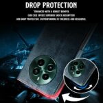 Shock Proof Flip Cover Back Case for Realme Narzo 70 | Magnetic Wallet Leather Case with Stand - Image 5