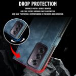 Shock Proof Flip Cover Back Case for Oppo Reno 12 5G | Magnetic Wallet Leather Case with Stand - Image 8