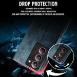 Shock Proof Flip Cover Back Case for Realme 14X 5G | Magnetic Wallet Leather Case with Stand - Image 8