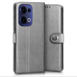 Shock Proof Flip Cover Back Case for Oppo Reno 13 5G | Magnetic Wallet Leather Case with Stand - Image 3