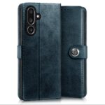 Shock Proof Flip Cover Back Case for Samsung Galaxy M36 5G | Magnetic Wallet Leather Case with Stand - Image 2