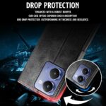 Shock Proof Flip Cover Back Case for Realme P3 Ultra 5G | Magnetic Wallet Leather Case with Stand - Image 6