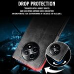 Shock Proof Flip Cover Back Case for Realme 13 5G | Magnetic Wallet Leather Case with Stand - Image 8