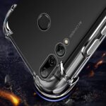 Flexible Shockproof Crystal Clear TPU Back Cover Case Full Protection with Cushioned Edges Clear TPU Back Case Cover for Huawei Y9 Prime 2019 - Transparent - Image 5