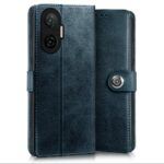Shock Proof Flip Cover Back Case for Poco F7 5G | Magnetic Wallet Leather Case with Stand - Image 2