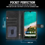 Shock Proof Flip Cover Back Case for Xiaomi Mi A3 | Magnetic Wallet Leather Case with Stand - Image 4
