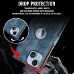 Shock Proof Flip Cover Back Case for Iphone 14 | Magnetic Wallet Leather Case with Stand - Image 4