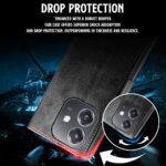 Shock Proof Flip Cover Back Case for Oppo A3X 5G | Magnetic Wallet Leather Case with Stand - Image 5