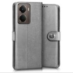 Shock Proof Flip Cover Back Case for Realme P3 5G | Magnetic Wallet Leather Case with Stand - Image 2