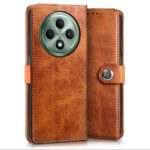 Shock Proof Flip Cover Back Case for Oppo F27 5G | Magnetic Wallet Leather Case with Stand - Image 3