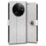 Shock Proof Flip Cover Back Case for Mi Redmi A3 | Magnetic Wallet Leather Case with Stand - Image 3