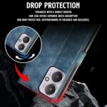 Shock Proof Flip Cover Back Case for Mi Redmi 13C 5G | Magnetic Wallet Leather Case with Stand - Image 4