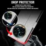 Shock Proof Flip Cover Back Case for Realme 13 Pro 5G | Magnetic Wallet Leather Case with Stand - Image 8