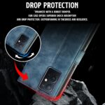 Shock Proof Flip Cover Back Case for Iqoo Z6 5G | Magnetic Wallet Leather Case with Stand - Image 5