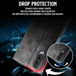 Shock Proof Flip Cover Back Case for Xiaomi Mi A3 | Magnetic Wallet Leather Case with Stand - Image 6