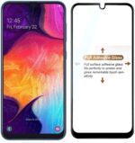 EdgetoEdge Screen Protection Tempered Glass for Samsung Galaxy A10 | Galaxy A10s | Galaxy M10 | Galaxy M01s with Easy Installation Kit Full Glue 6D Screen Guard  Black - Image 4