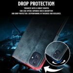 Shock Proof Flip Cover Back Case for Samsung Galaxy M04 4G | Magnetic Wallet Leather Case with Stand - Image 4