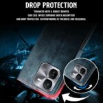 Shock Proof Flip Cover Back Case for Iqoo Z9X 5G | Magnetic Wallet Leather Case with Stand - Image 8