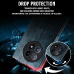 Shock Proof Flip Cover Back Case for 1+ Oneplus 13R 5G | Magnetic Wallet Leather Case with Stand - Image 8