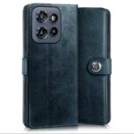 Shock Proof Flip Cover Back Case for Motorola Moto Edge 50 Neo 5G | Magnetic Wallet Leather Case with Stand - Image 3
