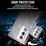 Shock Proof Flip Cover Back Case for Oppo A3 Pro 5G | Magnetic Wallet Leather Case with Stand - Image 8