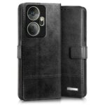 Shock Proof Flip Cover Back Case for Itel P55 Plus 4G | Magnetic Wallet Leather Case with Stand - Image 4