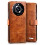 Shock Proof Flip Cover Back Case for Realme Narzo 60 Pro | Magnetic Wallet Leather Case with Stand - Image 2