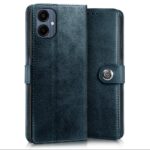 Shock Proof Flip Cover Back Case for Samsung Galaxy A06 | Magnetic Wallet Leather Case with Stand - Image 2