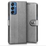 Shock Proof Flip Cover Back Case for Samsung Galaxy M15 5G Prime Edition | Magnetic Wallet Leather Case with Stand - Image 2
