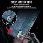 Shock Proof Flip Cover Back Case for Samsung Galaxy F14 5G | Magnetic Wallet Leather Case with Stand - Image 6