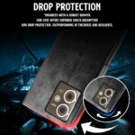 Shock Proof Flip Cover Back Case for Hmd Crest 5G | Magnetic Wallet Leather Case with Stand - Image 5