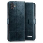 Shock Proof Flip Cover Back Case for Samsung Galaxy M13 5G | Magnetic Wallet Leather Case with Stand - Image 2