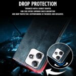 Shock Proof Flip Cover Back Case for Mi Redmi 12 5G | Magnetic Wallet Leather Case with Stand - Image 8