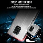 Shock Proof Flip Cover Back Case for Redmi Note 10 Lite | Magnetic Wallet Leather Case with Stand - Image 4