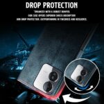 Shock Proof Flip Cover Back Case for Iqoo Z9 5G | Magnetic Wallet Leather Case with Stand - Image 5