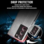 Shock Proof Flip Cover Back Case for Realme 14X 5G | Magnetic Wallet Leather Case with Stand - Image 5