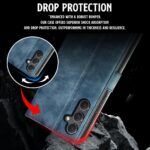 Shock Proof Flip Cover Back Case for Samsung Galaxy A34 5G | Magnetic Wallet Leather Case with Stand - Image 6