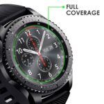 Edge to Edge Screen Protector Guard for Samsung Galaxy Watch/Gear S3 Frontier (Pack of 2)  Transparent - Image 2