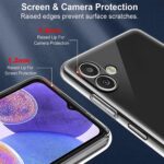 Samsung Galaxy M13 5G Ultra Hybrid Back Cover Crystal Clear Shockproof TPU Silicone Back Cover Case for Samsung Galaxy M13 5G Transparent - Image 6