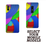 Rainbow Circle Genuine Imported Hard Plastic Back Cover (All Models)