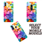 Rainbow Box Genuine Imported Hard Plastic Back Cover (All Models)