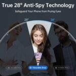 Anti-Spy Privacy Screenn Glass Edge To Edge Tempered Glass for Apple iPhone (All Models) - Image 2